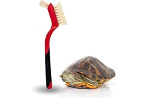 Turtle Cleaning Brush - Gently Remove Dirt from Turtles and Tortoises - Red by Snout and Shell