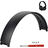 Beat Studio 3 Headband Replacement Parts as Same as Stock Arch Band Repair Kit Compatible with Beats by Dre Studio 3/A1914 and Studio 2 Wired/Wireless (B0500/B0501) Over-Ear Headphones (Matte Black)