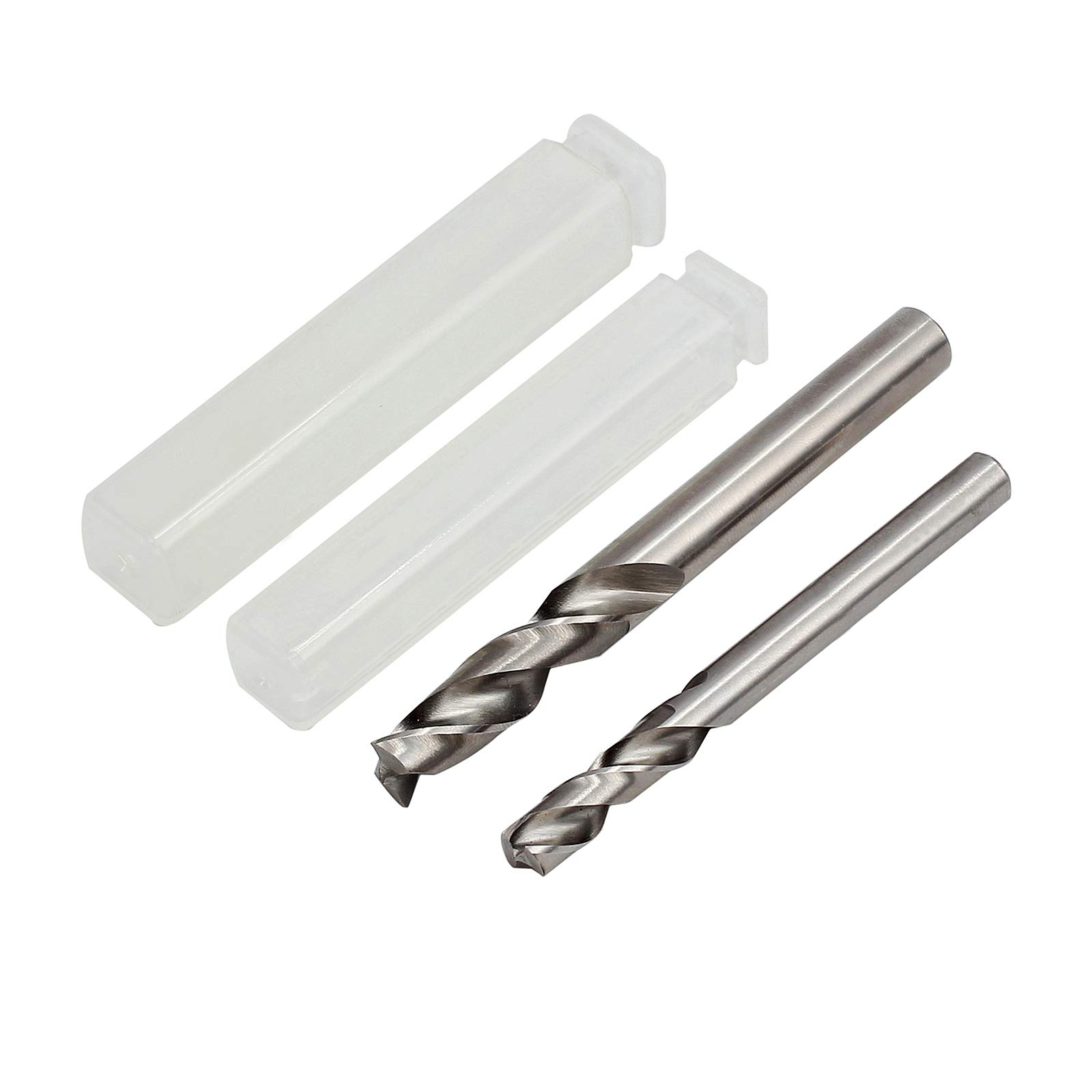 Bohaner 2Pc 6mm & 8mm HSS Tip High-Speed Steel Cobalt Spot Weld Drill Welder Remover Cutter Drill Bit Tool