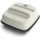 Cricut EasyPress&reg; SE &ndash; 9 in x 9 in Heat Press - Taupe | 9 in x 9 in Heat Transfer Machine for T-Shirts, Sweatshirts, Blankets, Pillows, &amp; More - Easy to Use
