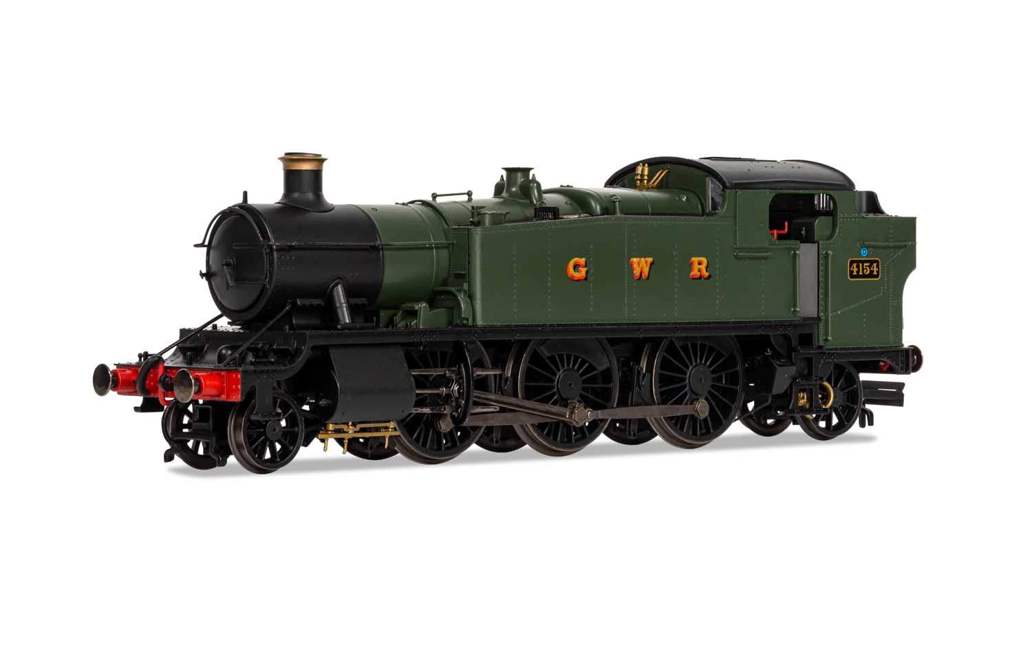 Hornby R3719 GWR, Class 5101 Large Prairie, 2-6-2T, 4154 - Era 3 Locomotive - Steam