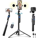 70" Auto Face Tracking Tripod for iPhone,360