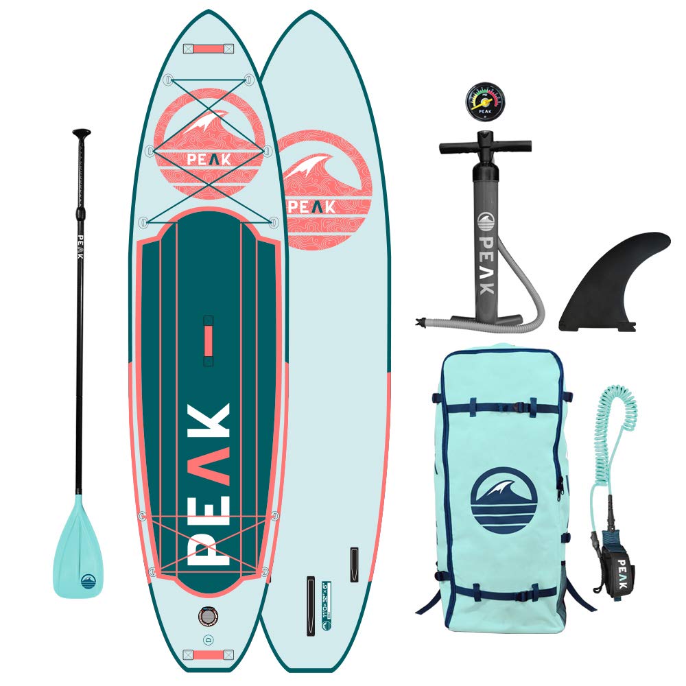 Peak Expedition Inflatable Stand Up Paddle Board — Durable Lightweight