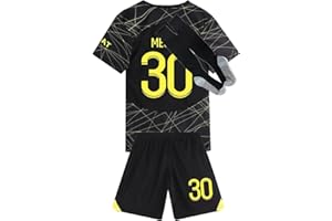 Casmyd Soccer Jerseys for Boys Kids 2024 HOM/Awy Kit Football Jersey Set Youth Sports Team T-Shirt&Shorts Soccer Uniform