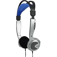 Koss KTXPRO1 Titanium Portable Headphones with Volume Control, Single, Standard Packaging