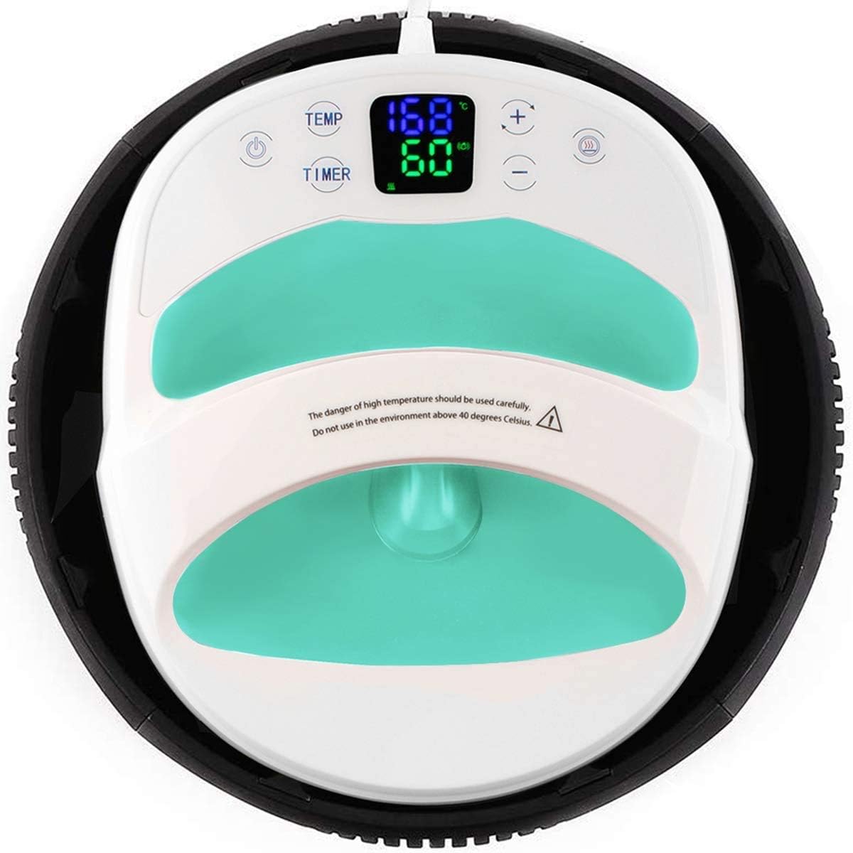 AONESY Transferpresse 30 X 25cm Heisse Presse Maschine für T-Shirts Handsfree Heißpressmaschine Mobile Transferpresse Druckmaschine Eisen auf Maschine mit Transferpresse für T-Shirt Kissen