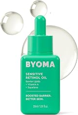 BYOMA Sensitive Retinol Oil 30ml - Vitamin A, Squalane, Vegan view 1