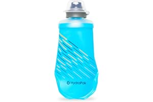 HydraPak Softflask (150ml/250ml) - Collapsible Trail Running Vest Soft Nutrition Flask Bottle