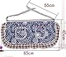 Hyzrz Waist Apron with 2 Pockets Restaurant Waitress Apron Server Aprons for Girl Woman Half Apron, Blue