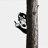 REHITAY Peaking a Boo Flipping Off Bigfoot Animal