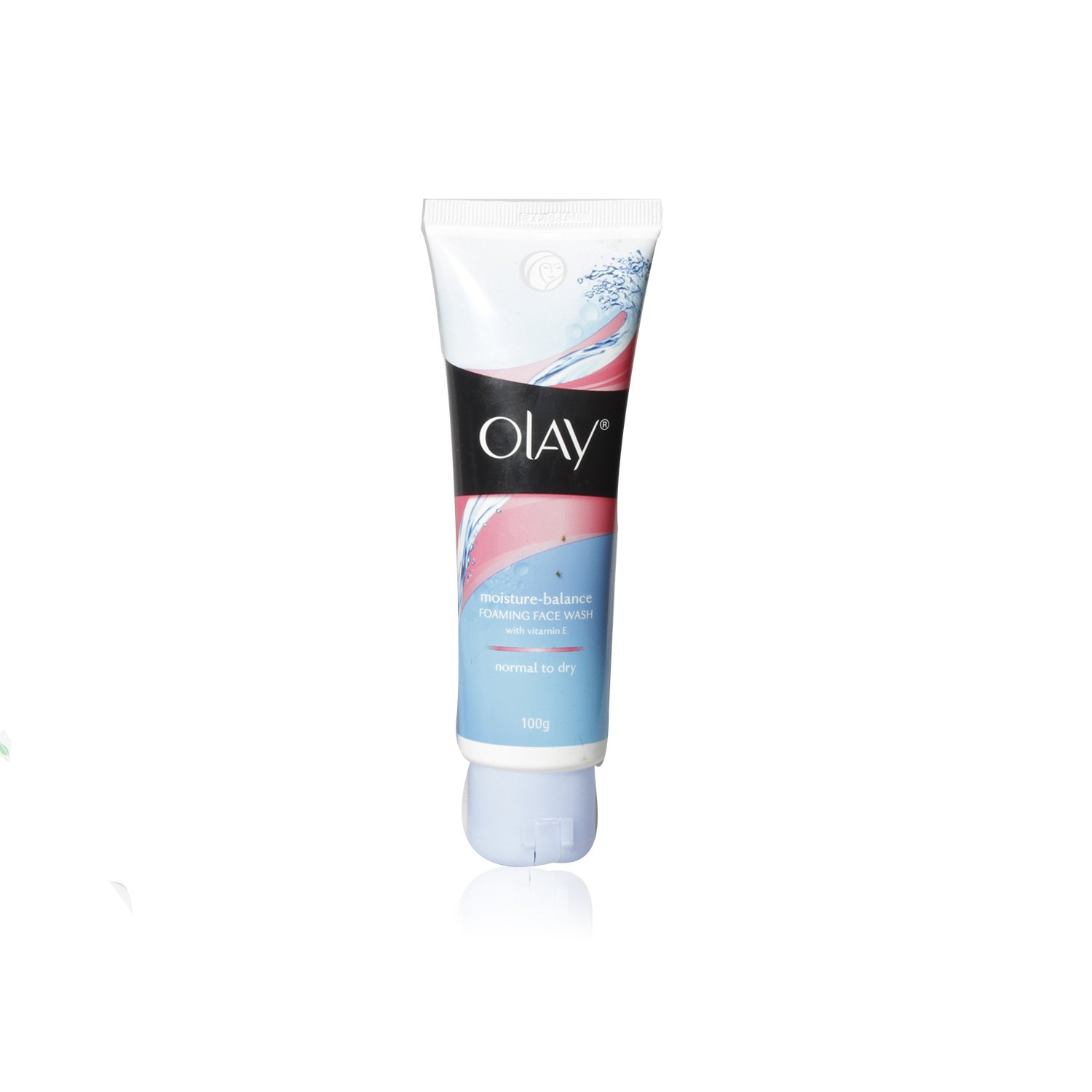 olay moisture balance foaming face wash