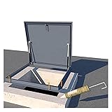 Roof Hatch Steel Anti-Theft Door, Ventilation