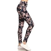 Leggings Depot High Waisted Camouflage & Multiple Print Leggings for Women - Reg, Plus, 1X3X, 3X5X