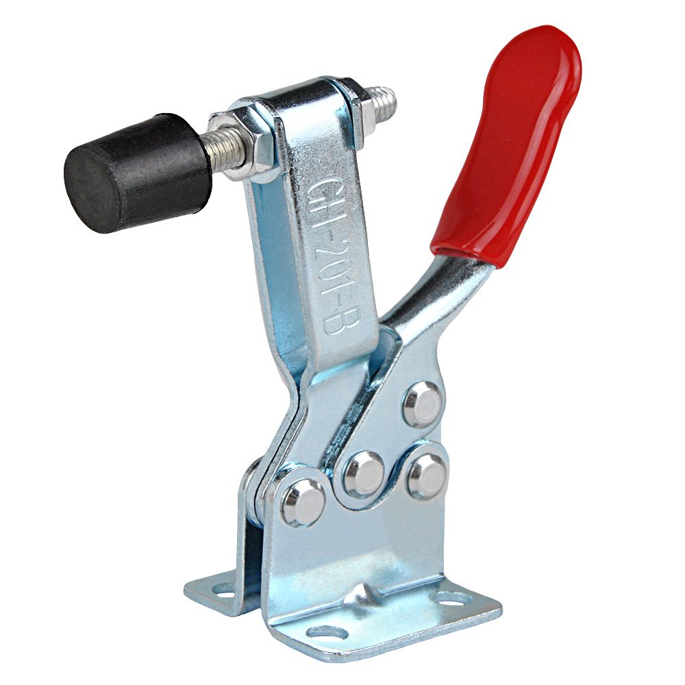 E-TING Hand Tool Toggle Clamp 201B Antislip Red Horizontal Clamp 201-B Quick Release Tool