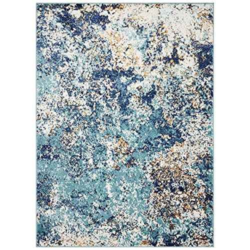 LUXE WEAVERS Rug Persian Rugs 6490 Abstract Area Rug Modern Design
