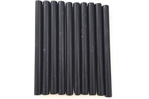 XICHEN®10PCS Vintage Sealing Glue Gun Sealing Wax Wax Sticks Wax Seal Supplies a Variety of Colors (Black)
