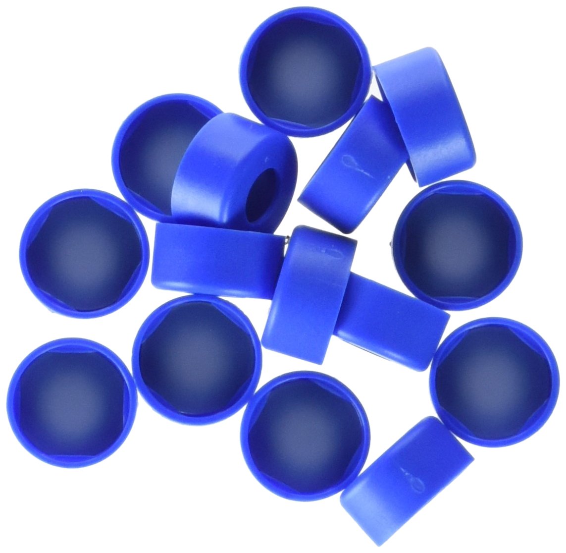 Neochrom 1069/Schnappringk Apple Blue Silicone (Pack of 100), Clear