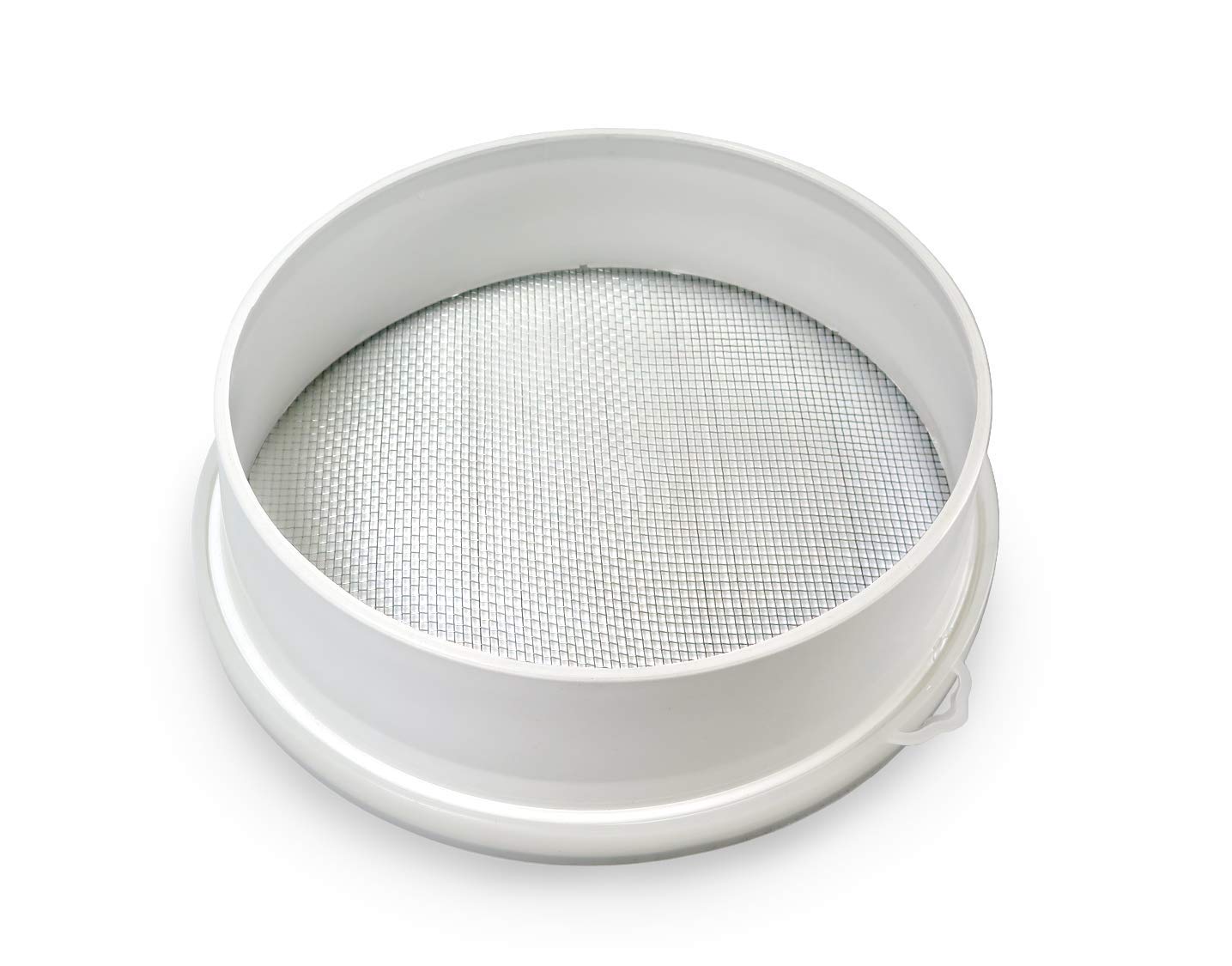 Tredoni 23cm/9" Couscous Sieve Strainer - Plastic Sieve Sifter, Stainless Steel 3mm Mesh, Multicolor