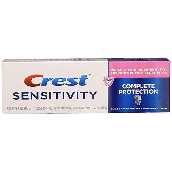 Crest sensi-repair&prevent toothpaste smooth mint (037000898245)