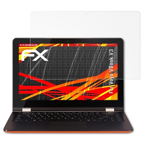 atFolix Schutzfolie kompatibel mit Voyo VBook V3 Displayschutzfolie, HD-Entspiegelung FX Folie (2X)