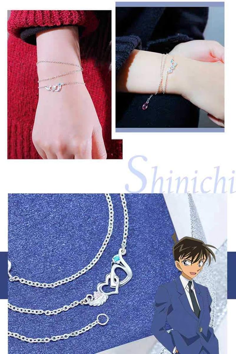 Amazon 名探偵コナン 工藤新一 毛利蘭 ネックレス アクセサリー 恋人 Lover ネックレス 通販 Amazon 名探偵コナン 工藤新一 毛利蘭 ネックレス アクセサリー 恋人 Lover ネックレス 通販