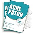 Pimple Patches for Face, Hydrocolloid Acne Patches with Tea Tree Oil for Spot Treatment, Zit Patch, Blemish Cover, Two Sizes, Vegan, Cruelty Free (108 Count (Pack of 1))