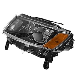 TRQ 2 Piece Headlight Assembly Set Driver