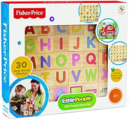 fisher price wooden blocks