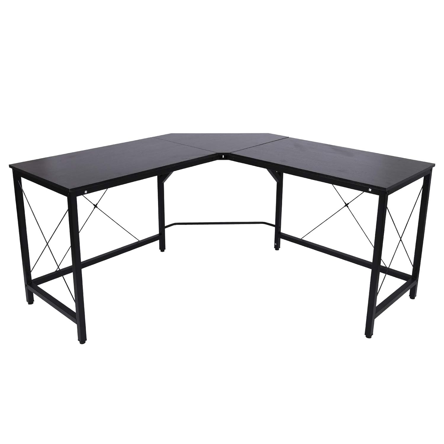 Best l shape gaming desk with shelves