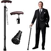 Anbanrey Carbon Fiber Walking Cane with Wenge Wood Handle &ndash; Lightweight and Durable Mobility Aid for Seniors, Stylish Walking Stick for Men and Women