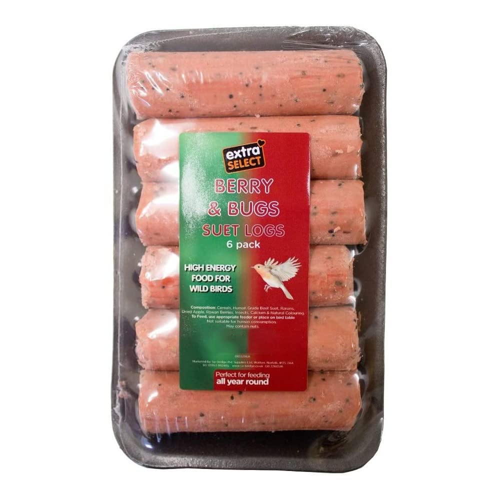 Extra Select Suet Logs Berry & Bugs 12x6