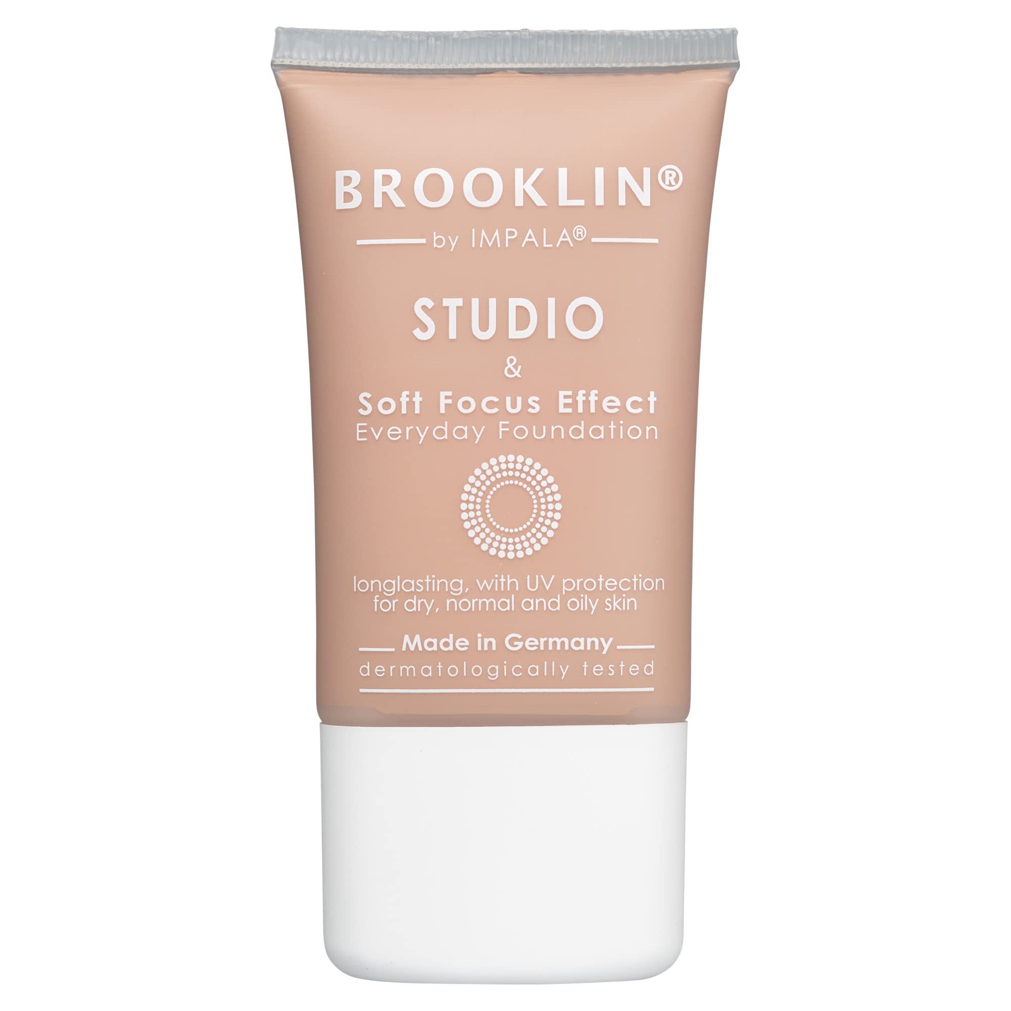 Brooklin Foundation Studio and Soft Focus Effect 03 High coverage Longlasting UV protection