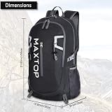 MAXTOP 50L Ultra Lightweight Packable Backback With Wet Pocket Foldable Rucksack view 2