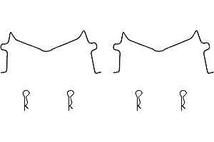 Dorman HW13003 Front Disc Brake Hardware Kit Compatible with Select Lexus/Toyota Models