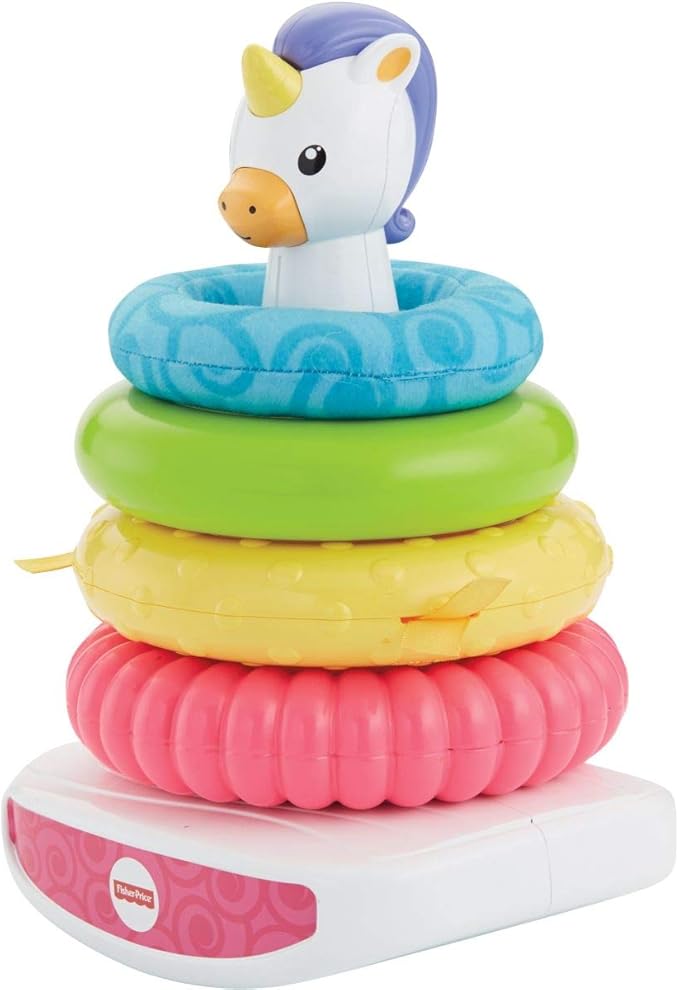 fisher price unicorn rock a stack