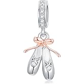 PROESS Moon/Sunflower/Butterfly/Cat/Dog Charm 925 Sterling Silver Dangle Charm for Necklaces, Bracelet Pendant Beads Jewelry Gifts for Women