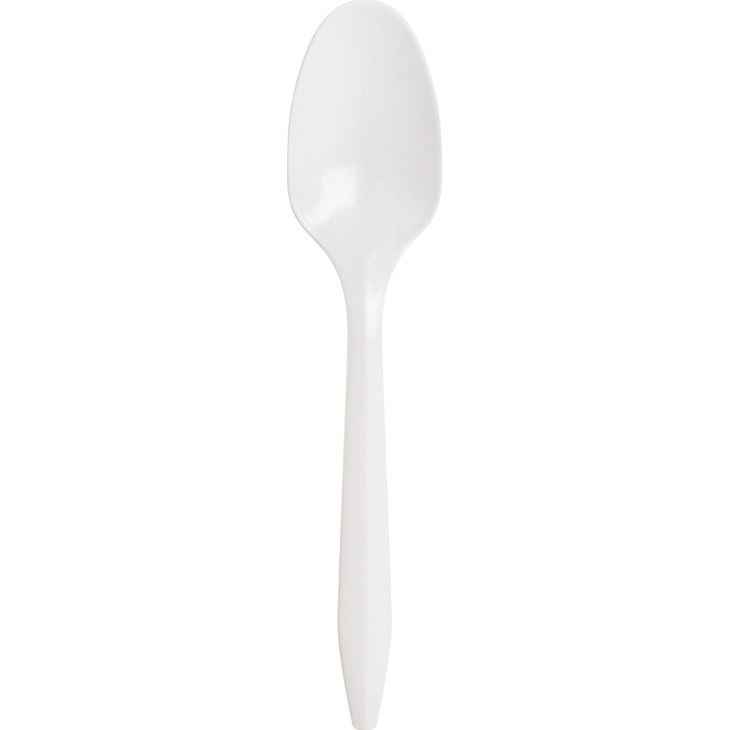 Genuine Joe GJO20002 Polypropylene Medium-Weight Spoon, White (Carton of 1000): Industrial & Scientific