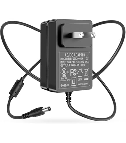 Amazon.com: PowerHOOD Adaptador AC/DC compatible con BOSS RC