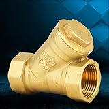 Vikye Brass Filter Valve Connection 3/4" BSPP Y-Shape Water Oil Separation view 2