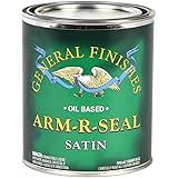 General Finishes Arm-R-Seal Oil Based Topcoat, 1 Quart, Satin