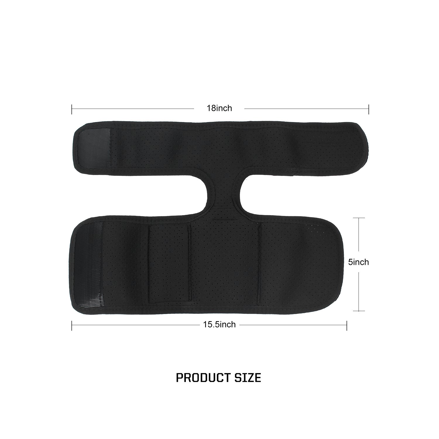 XIAOYI Ankle Holster for Concealed Carry Pistol/Handgun with Adjustable Elastic Secure Strap, Gun Holsters Suitable men and women For Glock 42, 43, 36, 26, S&W Bodyguard .380.38, Ruger LCP, LC9