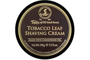Taylor of Old Bond Street Tobacco Leaf Shaving Cream Bowl, 5.3 Ounce