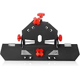 45 Degree Tile Chamfering Tool for 4.5" &amp; 5" Angle Grinders | Anti Slip Chamfering Cutting Tool for for Tile Chamfering, Tile Cutting Tools,Angle Grinder with Red Knobs