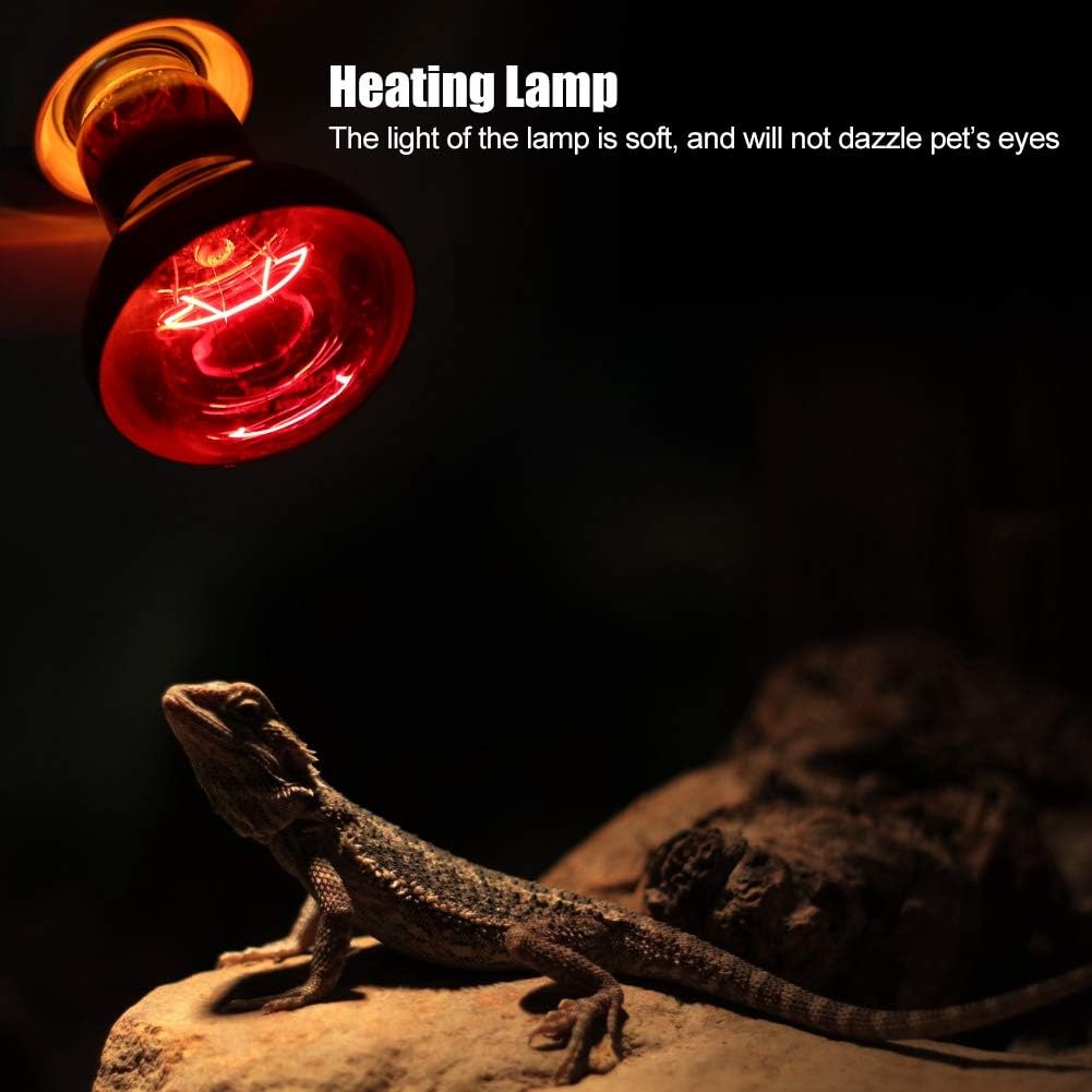 Infrared Heat Lamp, Safe NonToxic Soft Light Heating Warming Lamp