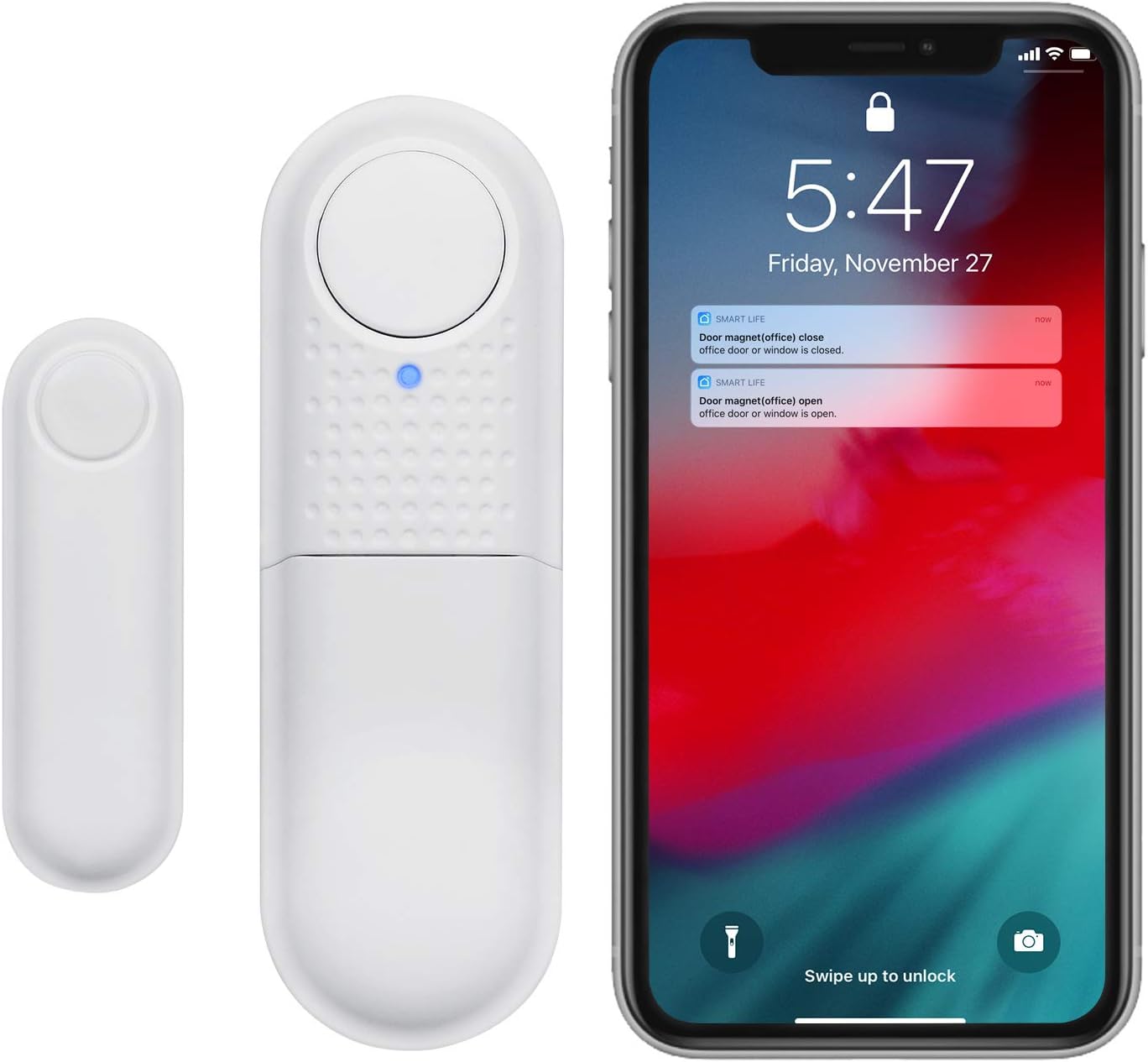 Amazon Newoke Magnets Door Window Sensor Smart Door Alarm Sensor