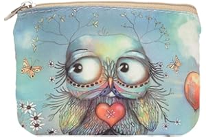 ARRIZO Women and Girls Cute Fashion Coin Purse Wallet Bag Change Pouch Key Holder