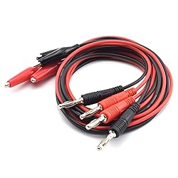 SDTC Tech Banana Plug to Alligator Clip Test Leads