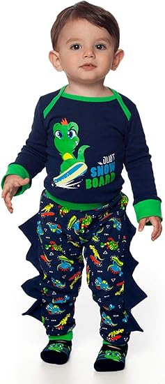 Pijama dinossauro puket Clearance