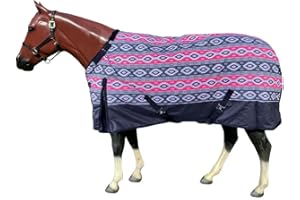 Rugged Ride Southwest Navajo 1200 Denier Turnout Sheet with Adjustable Neck