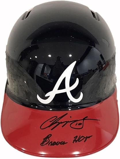 braves batting helmet